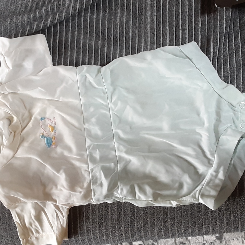 1950's vintage baby onesie